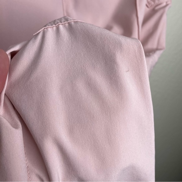 ATHLETA Vienna Women’s Cargo Pants Light Orchid Pink Size 12 Petal Pink Wide Leg - Picture 8 of 13